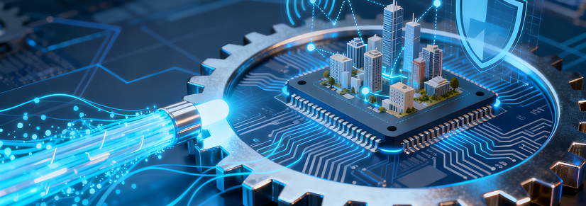 智慧城市 电路板城市